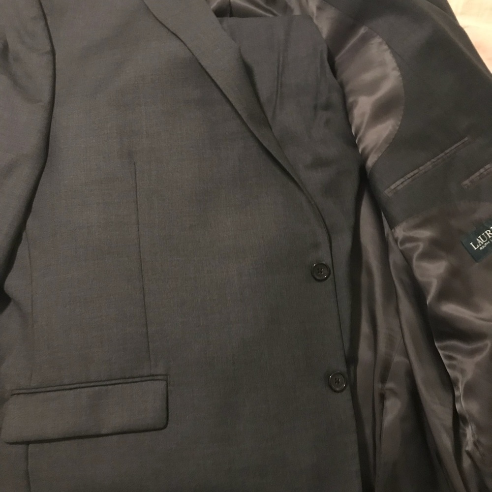 Men’s Ralph Lauren dark grey suit